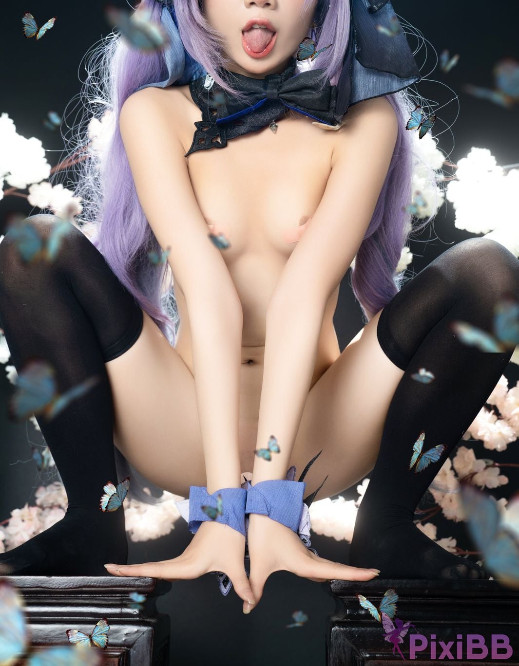 Coser PoppaChan Keqing PixiBB.COM 040