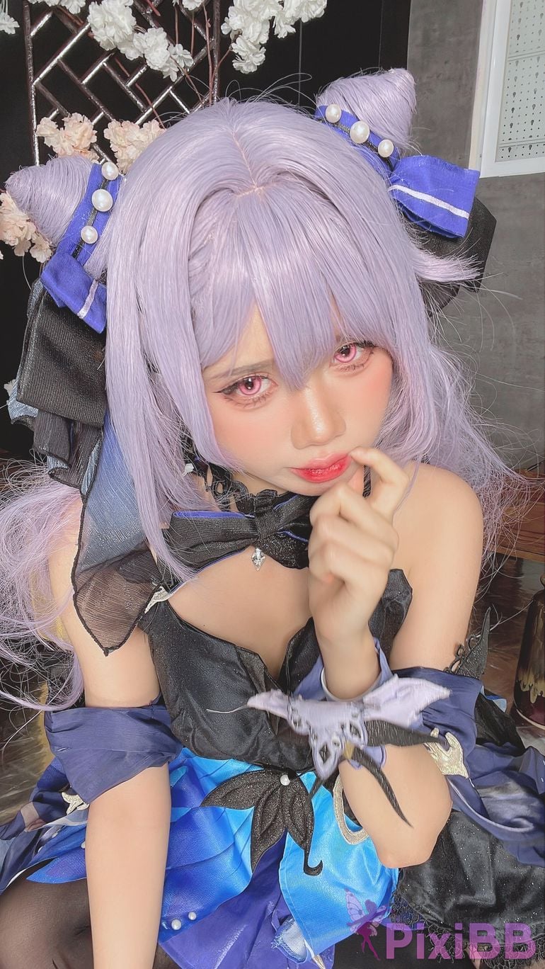Coser PoppaChan Keqing PixiBB.COM 054