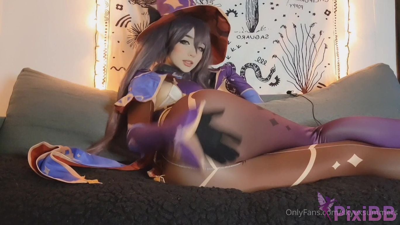 Skye Summers Mona Genshin Impact PixiBB.COM 001