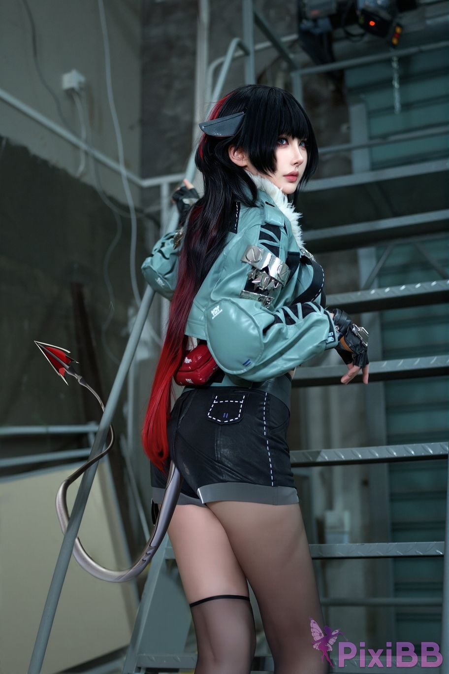 Cosplayer CatDemon Meow cub your cat absolute zero jiandu Secret training of female agents PixiBB.COM 003
