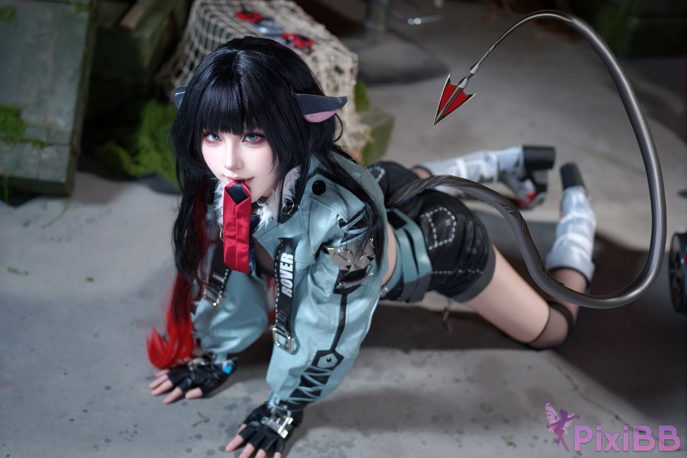 Cosplayer CatDemon Meow cub your cat absolute zero jiandu Secret training of female agents PixiBB.COM 006