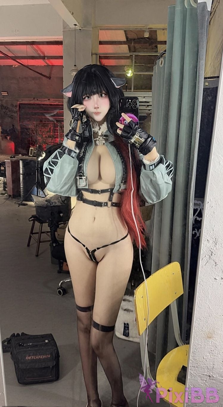 Cosplayer CatDemon Meow cub your cat absolute zero jiandu Secret training of female agents PixiBB.COM 127