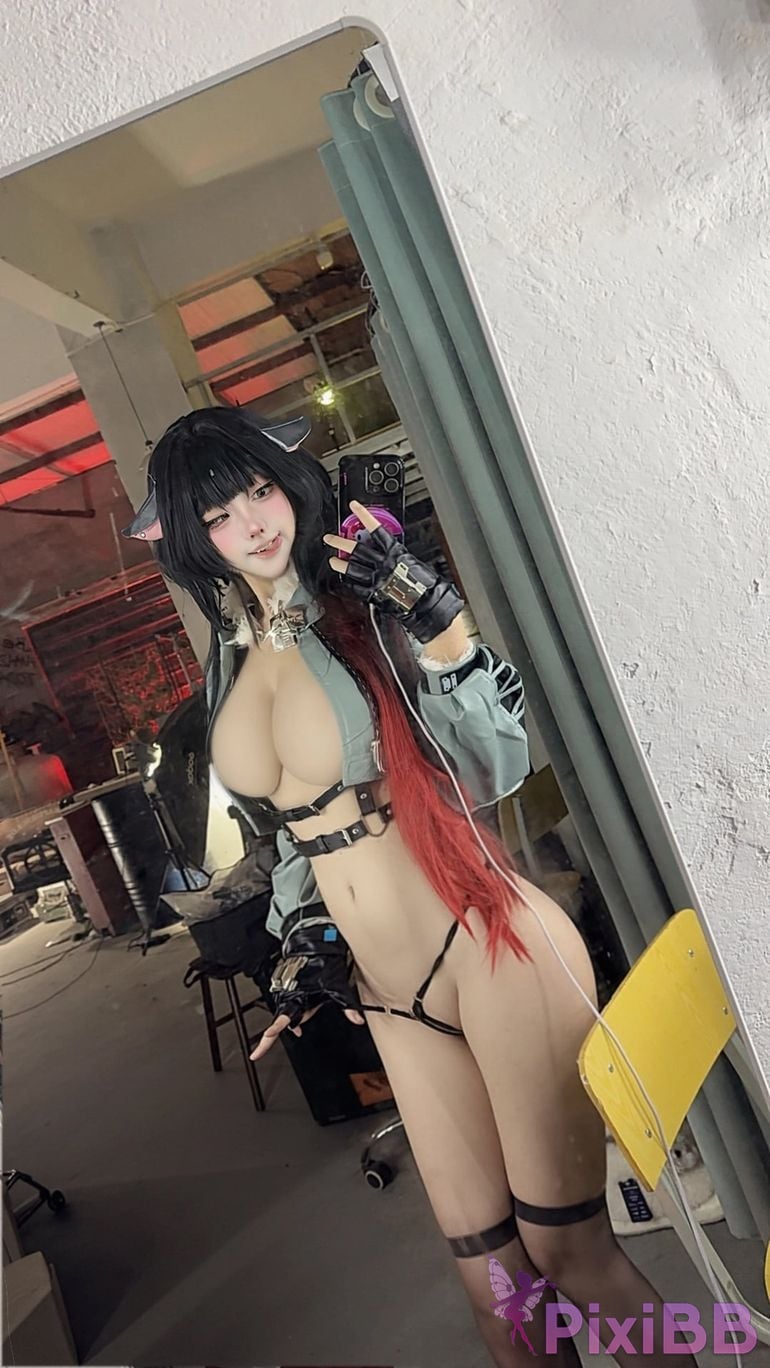 Cosplayer CatDemon Meow cub your cat absolute zero jiandu Secret training of female agents PixiBB.COM 130