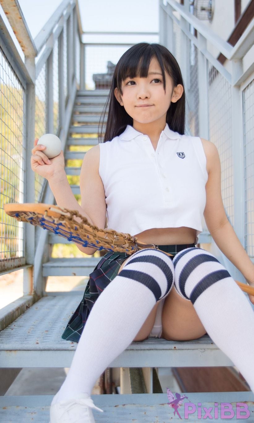 Japanese Idol Amaki Jun Digital weekly pre photo collection This club uniform is dangerous PixiBB.COM 034
