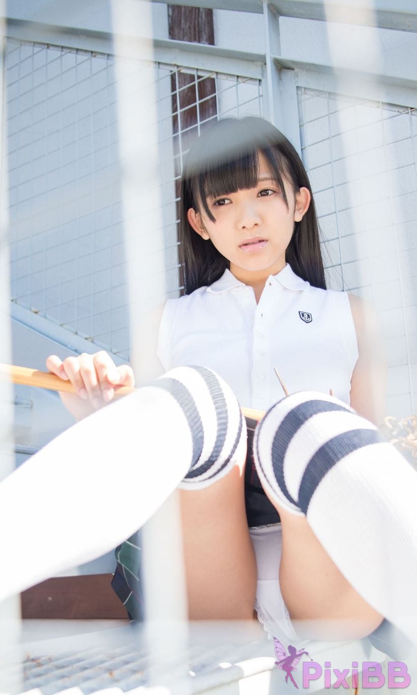Japanese Idol Amaki Jun Digital weekly pre photo collection This club uniform is dangerous PixiBB.COM 045