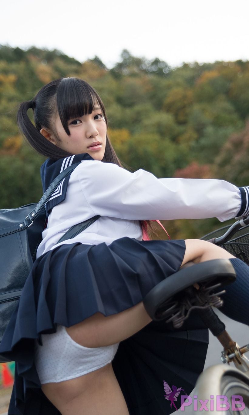 Japanese Idol Amaki Jun Digital weekly pre photo collection This club uniform is dangerous PixiBB.COM 062