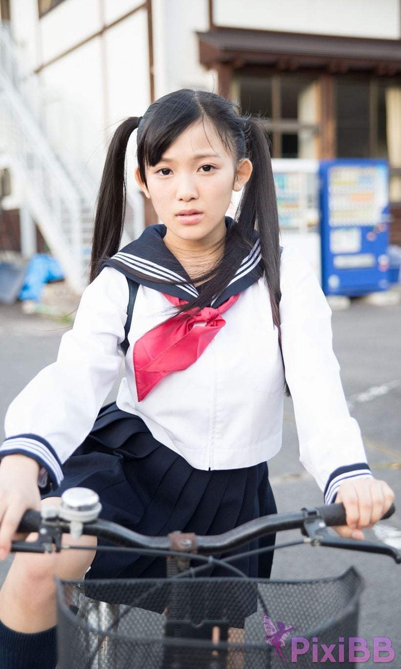 Japanese Idol Amaki Jun Digital weekly pre photo collection This club uniform is dangerous PixiBB.COM 064