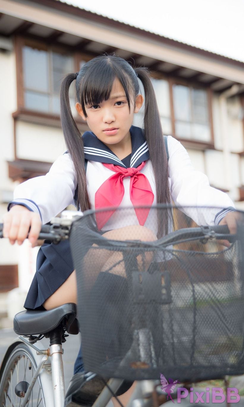 Japanese Idol Amaki Jun Digital weekly pre photo collection This club uniform is dangerous PixiBB.COM 065