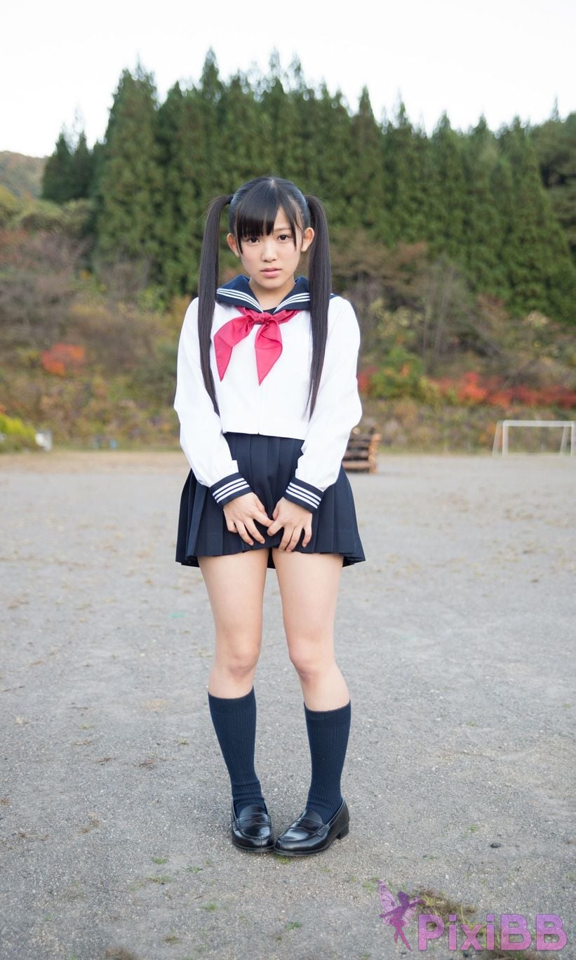 Japanese Idol Amaki Jun Digital weekly pre photo collection This club uniform is dangerous PixiBB.COM 072