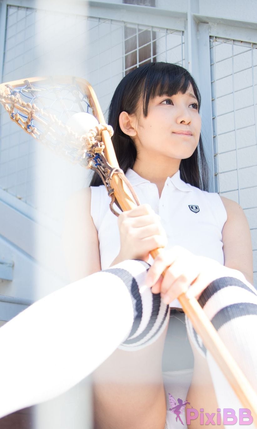 Japanese Idol Amaki Jun Digital weekly pre photo collection This club uniform is dangerous PixiBB.COM 074