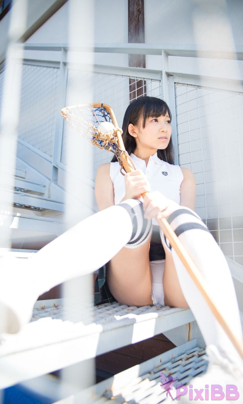 Japanese Idol Amaki Jun Digital weekly pre photo collection This club uniform is dangerous PixiBB.COM 075
