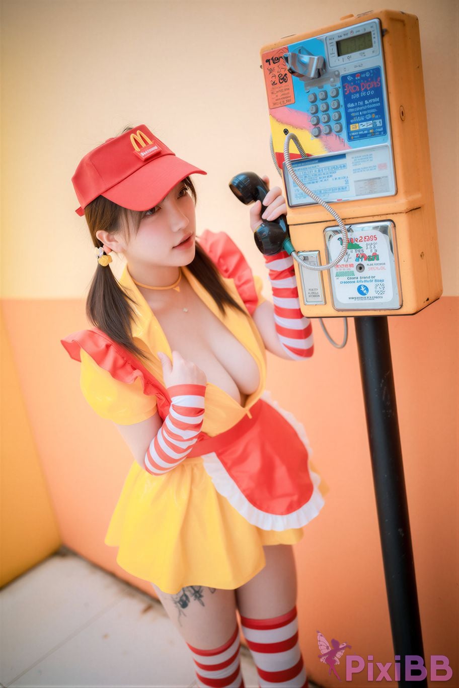 AI Enhanced DJAWA Photo Son Ye Eun McDonald s Girl PixiBB.COM 008