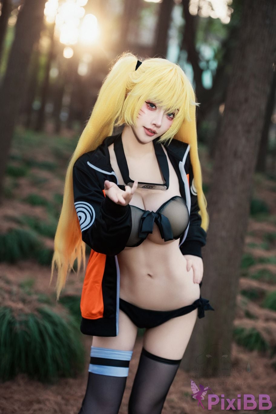 Cosplayer One color rain naruto Uzumaki The art of seduction PixiBB.COM 008
