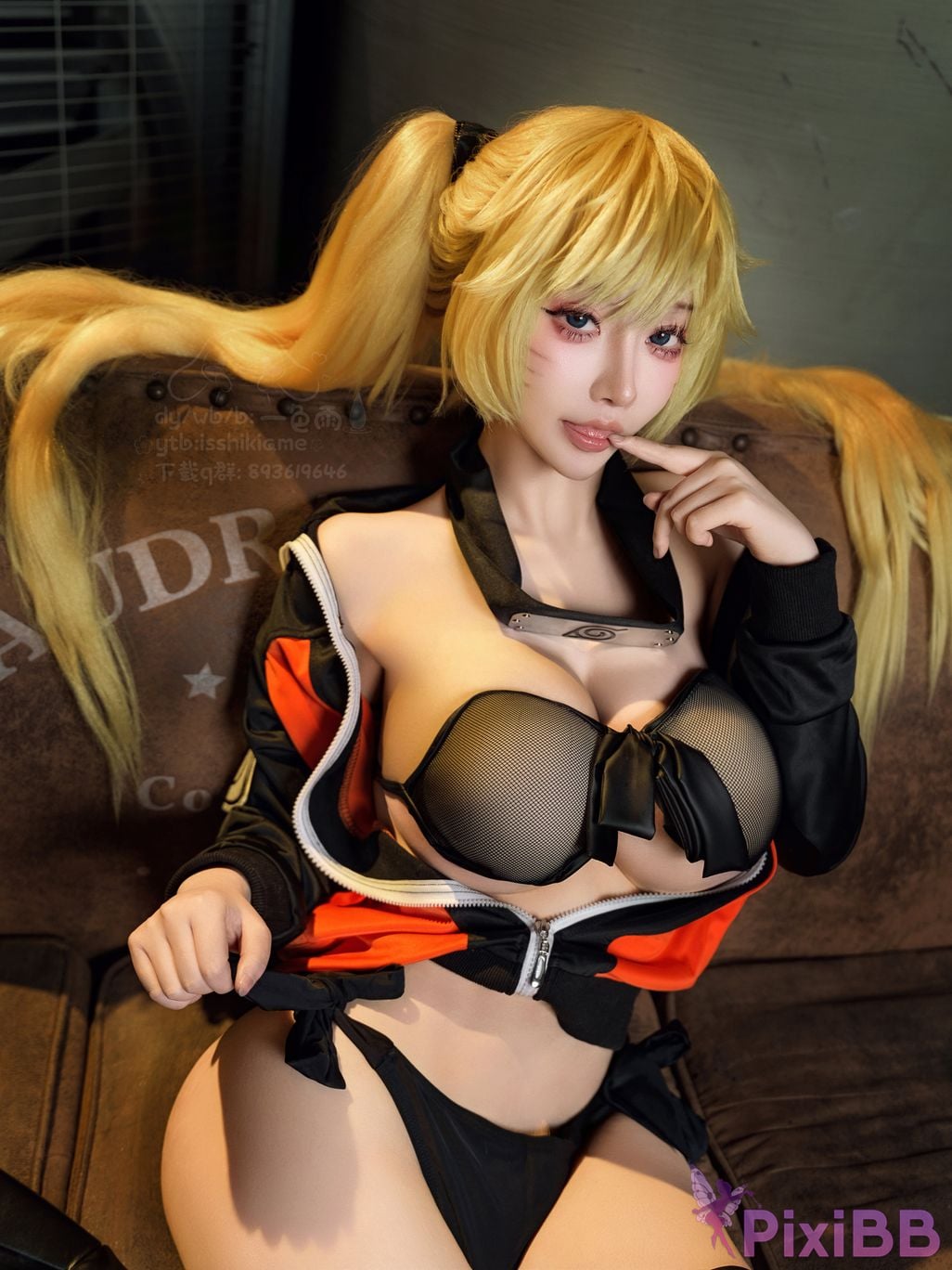 Cosplayer One color rain naruto Uzumaki The art of seduction PixiBB.COM 012