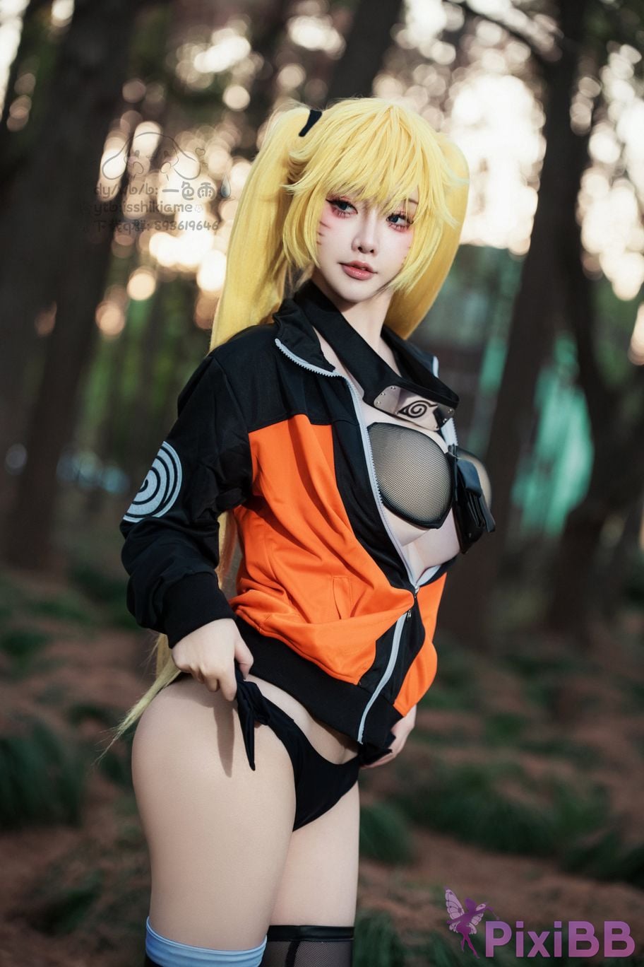 Cosplayer One color rain naruto Uzumaki The art of seduction PixiBB.COM 021