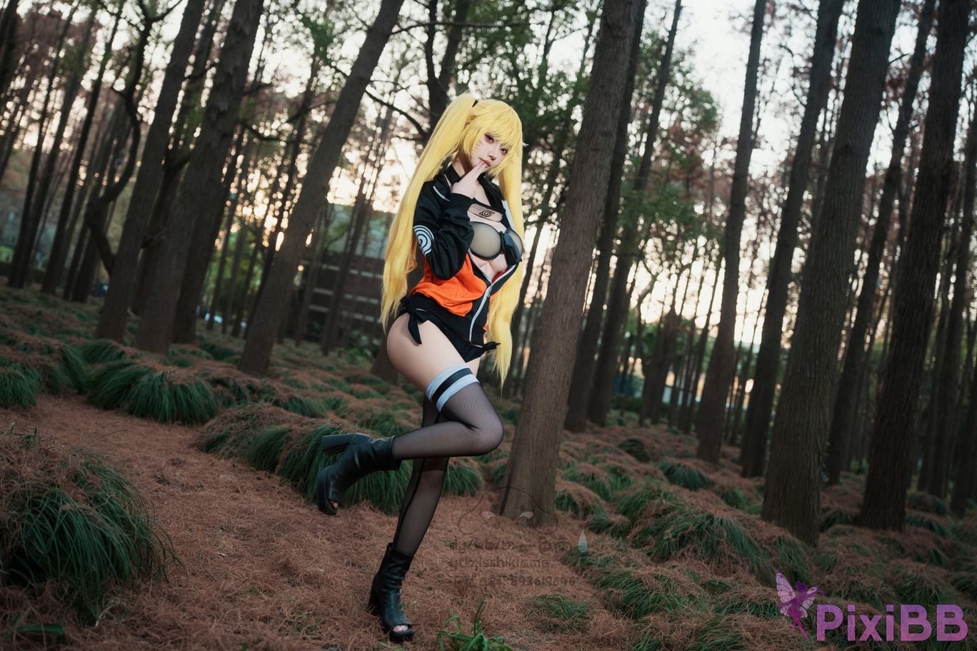 Cosplayer One color rain naruto Uzumaki The art of seduction PixiBB.COM 030