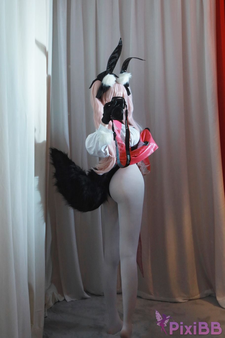Cosplayer One color rain Goyanskaya set PixiBB.COM 004.JPG