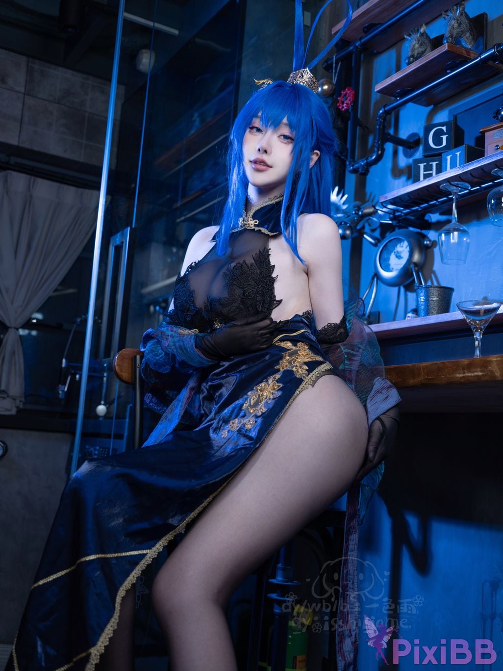 Cosplayer One color rain azur lane new jersey PixiBB.COM 012