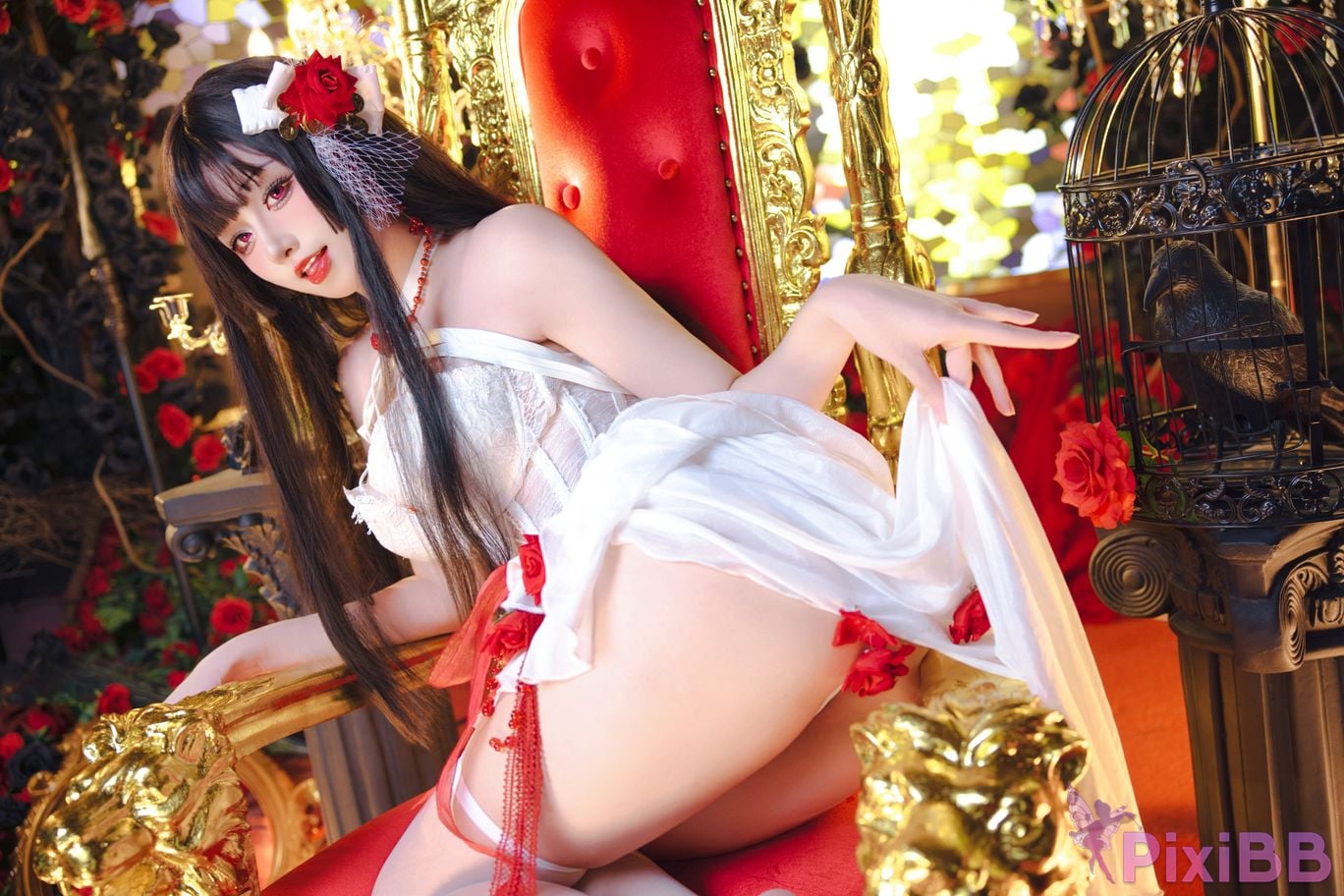 Cosplayer ten sad little wood goddess of victory Mihara Pain Eater PixiBB.COM 021