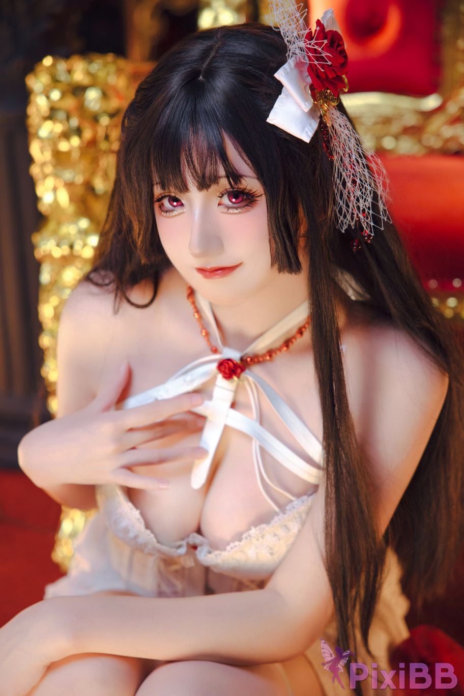 Cosplayer ten sad little wood goddess of victory Mihara Pain Eater PixiBB.COM 029