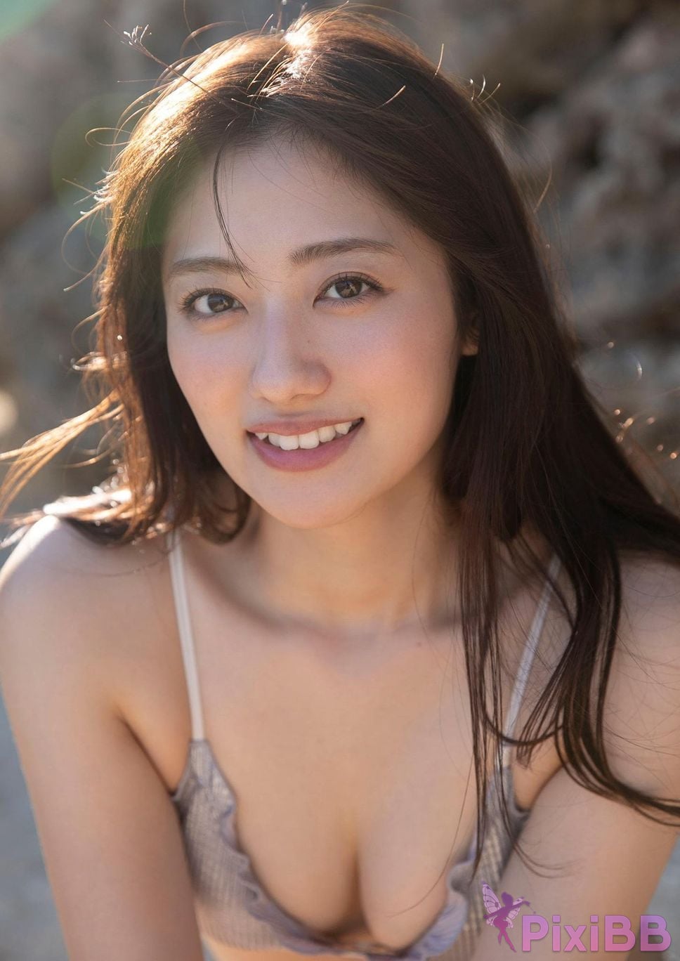 Japanese Idol Okuyama Kazusa Brilliant Body Spisan gravure photo book PixiBB.COM 006