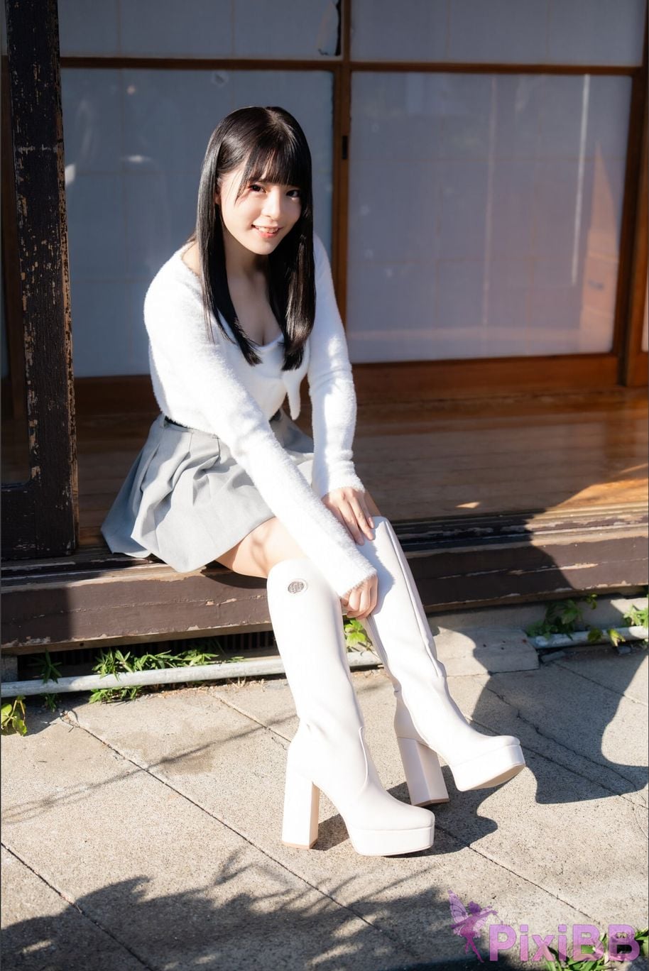 Japanese Idol Nagano Miyabi Masa Going Home Gravure Press Digital Photo Collection PixiBB.COM 046