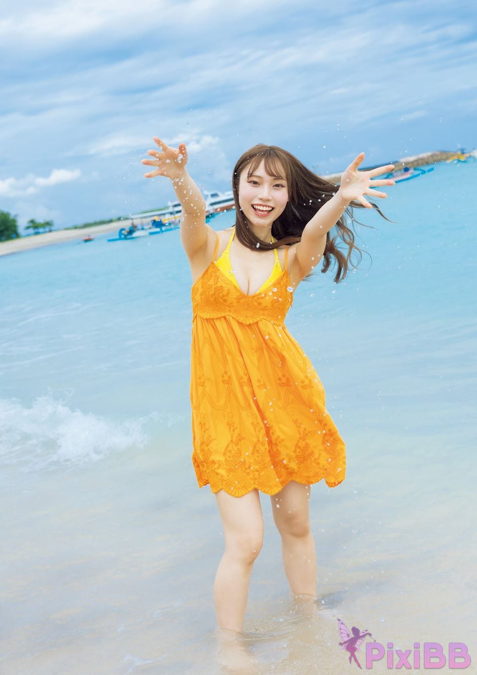 Japanese Idol Saaya Kawagoe 2025.10.24 1 st photo collection Itll work out somehow With electronic benefits PixiBB.COM 076