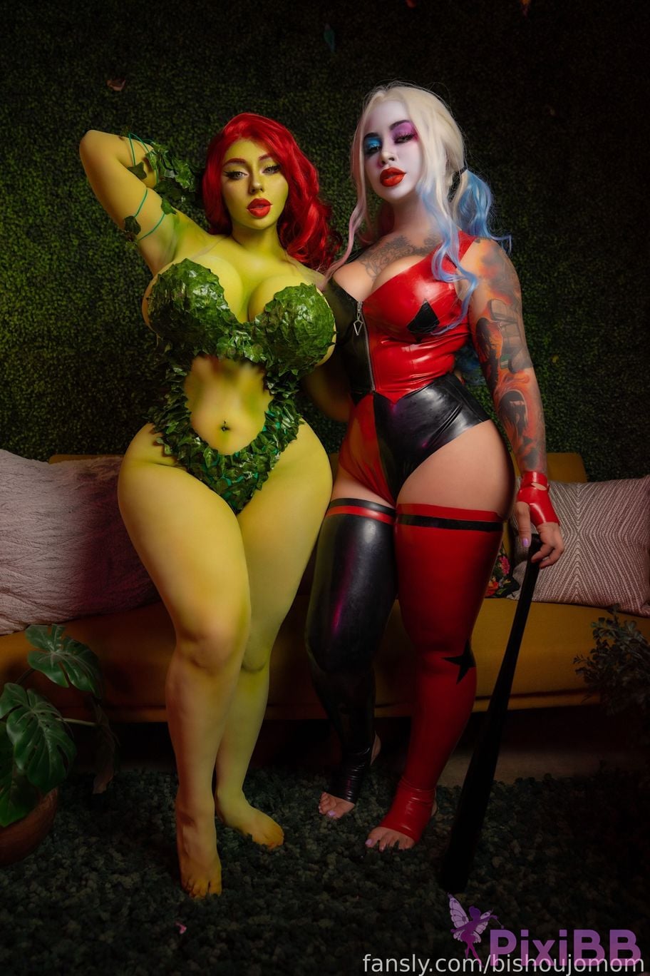 Bishoujo Mom & Midna Ash Poison Ivy & Harley Quinn PixiBB.COM 3