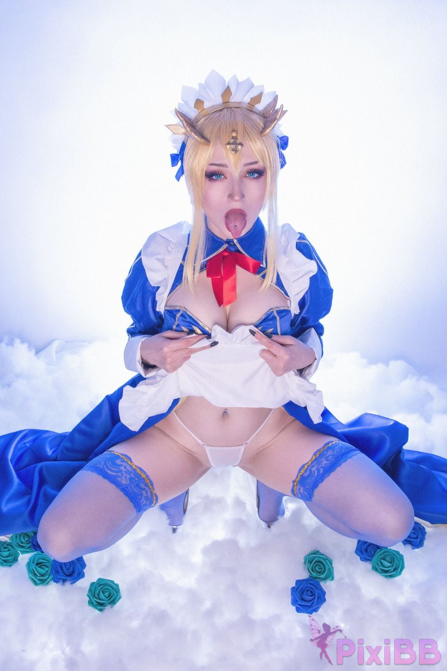 ShiroKitsune Artoria Pendragon Maid PixiBB.COM 2