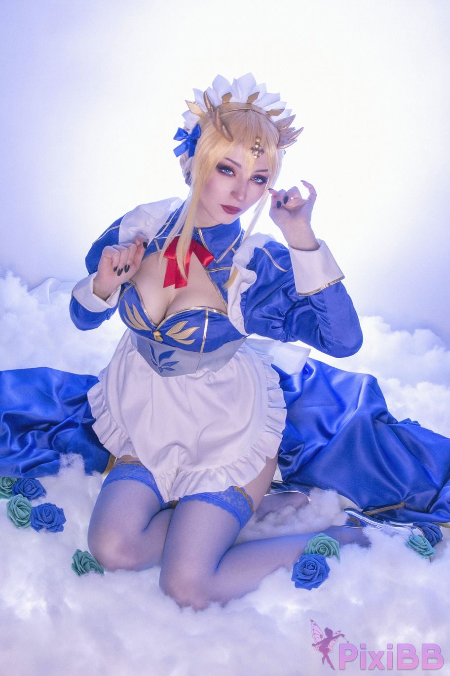 ShiroKitsune Artoria Pendragon Maid PixiBB.COM 22