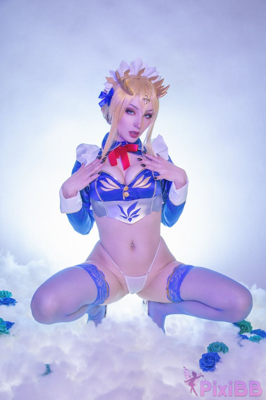ShiroKitsune Artoria Pendragon Maid PixiBB.COM 24