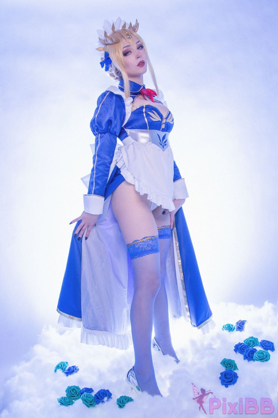 ShiroKitsune Artoria Pendragon Maid PixiBB.COM 3