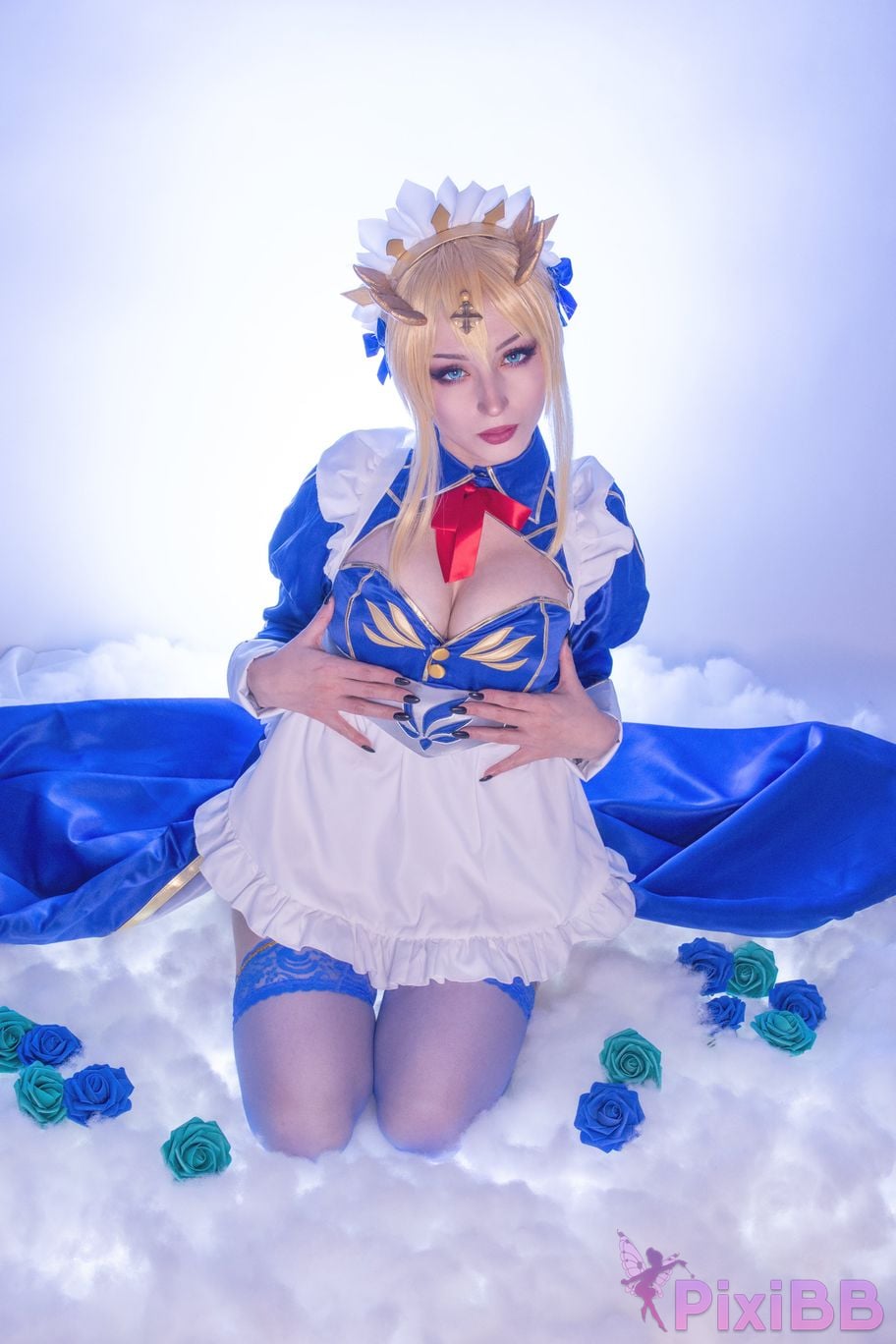 ShiroKitsune Artoria Pendragon Maid PixiBB.COM 33