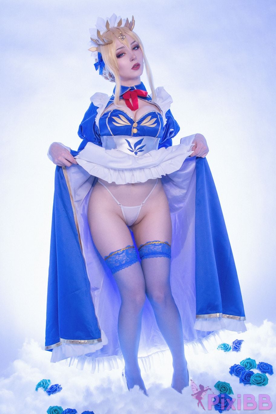 ShiroKitsune Artoria Pendragon Maid PixiBB.COM 4