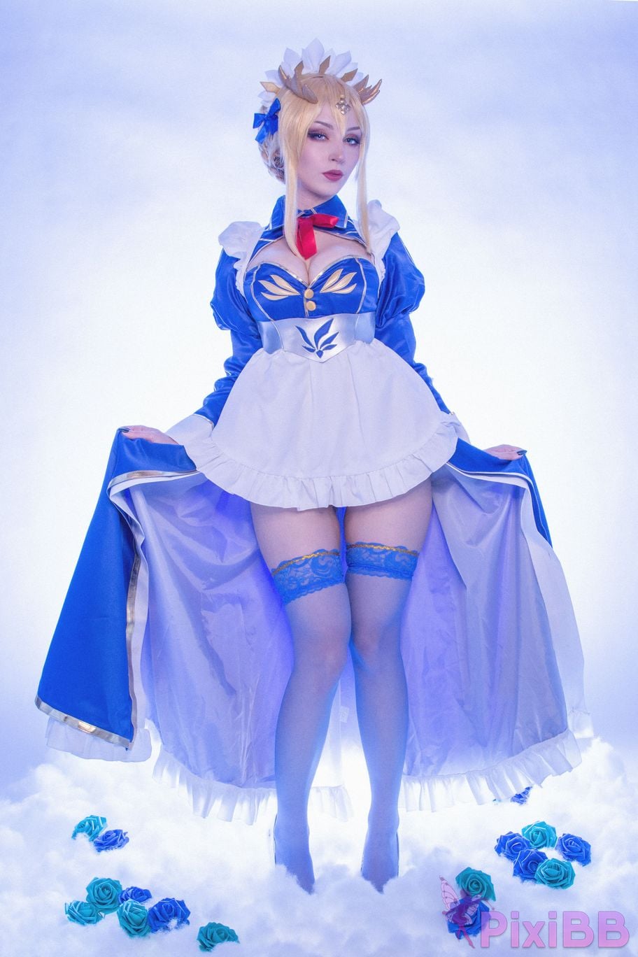 ShiroKitsune Artoria Pendragon Maid PixiBB.COM 57