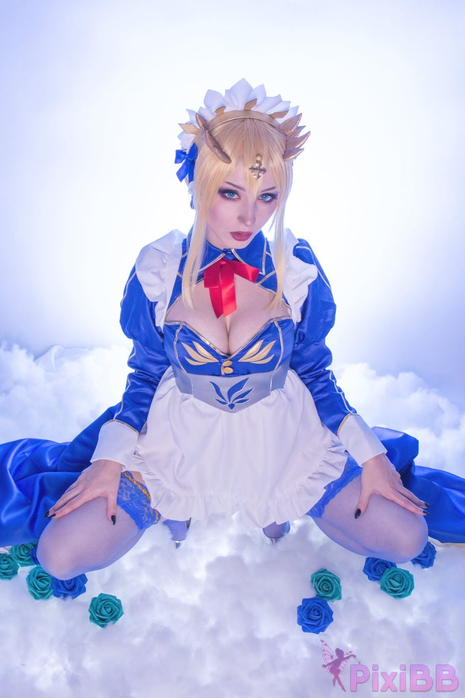 ShiroKitsune Artoria Pendragon Maid PixiBB.COM 59
