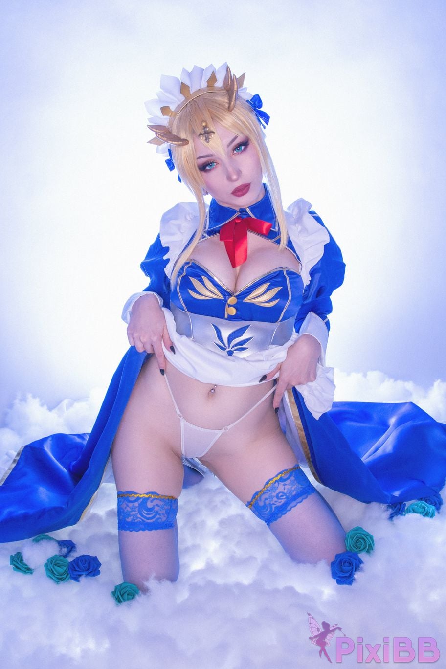 ShiroKitsune Artoria Pendragon Maid PixiBB.COM 6