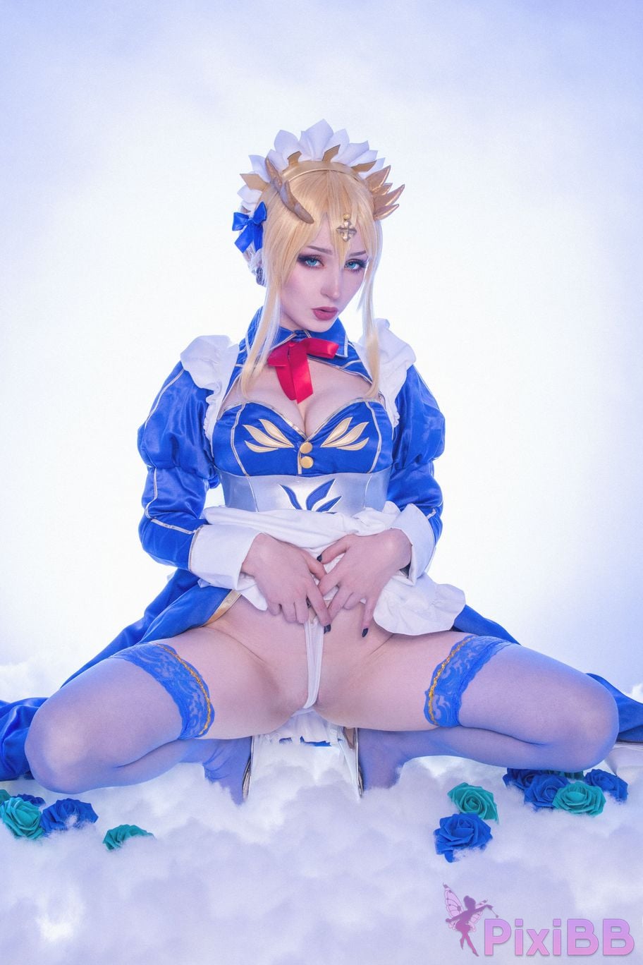 ShiroKitsune Artoria Pendragon Maid PixiBB.COM 7