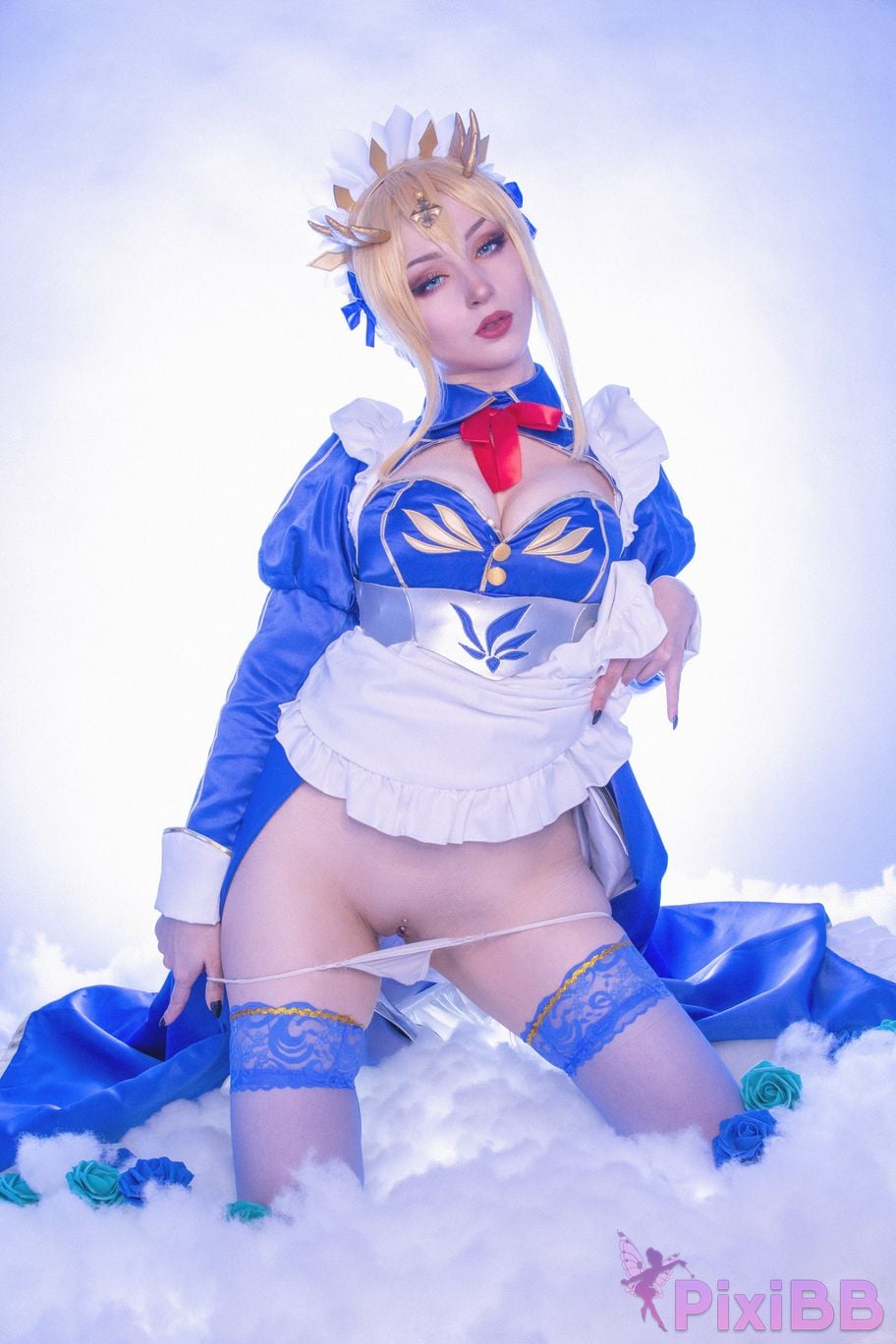 ShiroKitsune Artoria Pendragon Maid PixiBB.COM 8