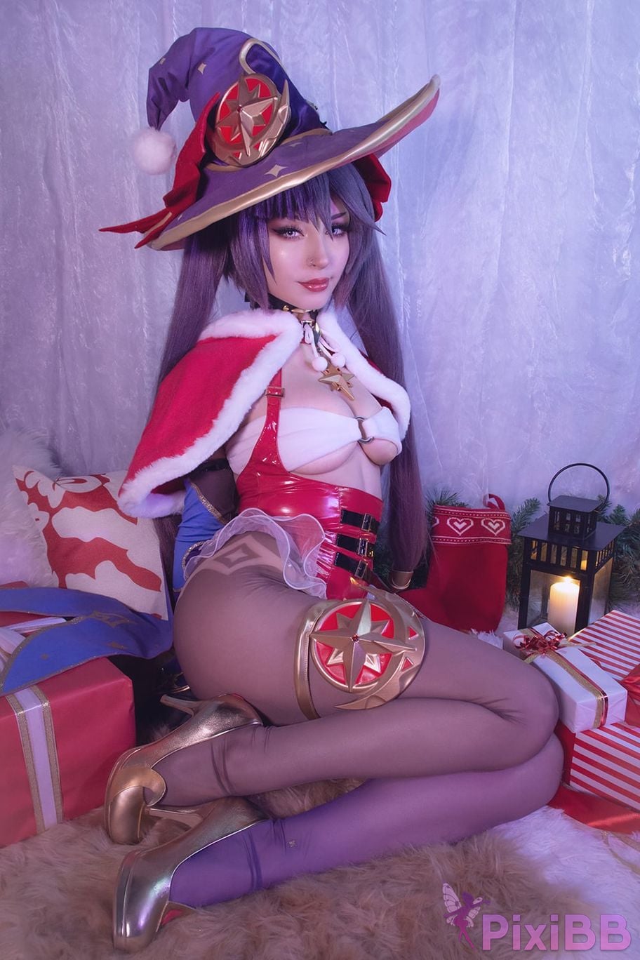 ShiroKitsune Mona Xmas (Genshin Impact) PixiBB.COM 38