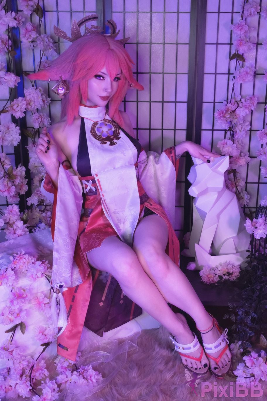 ShiroKitsune Yae Miko PixiBB.COM 33