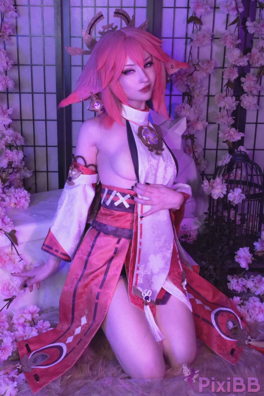 ShiroKitsune Yae Miko PixiBB.COM 4