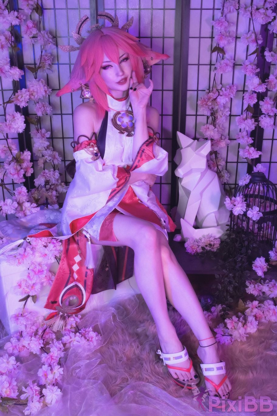 ShiroKitsune Yae Miko PixiBB.COM 47