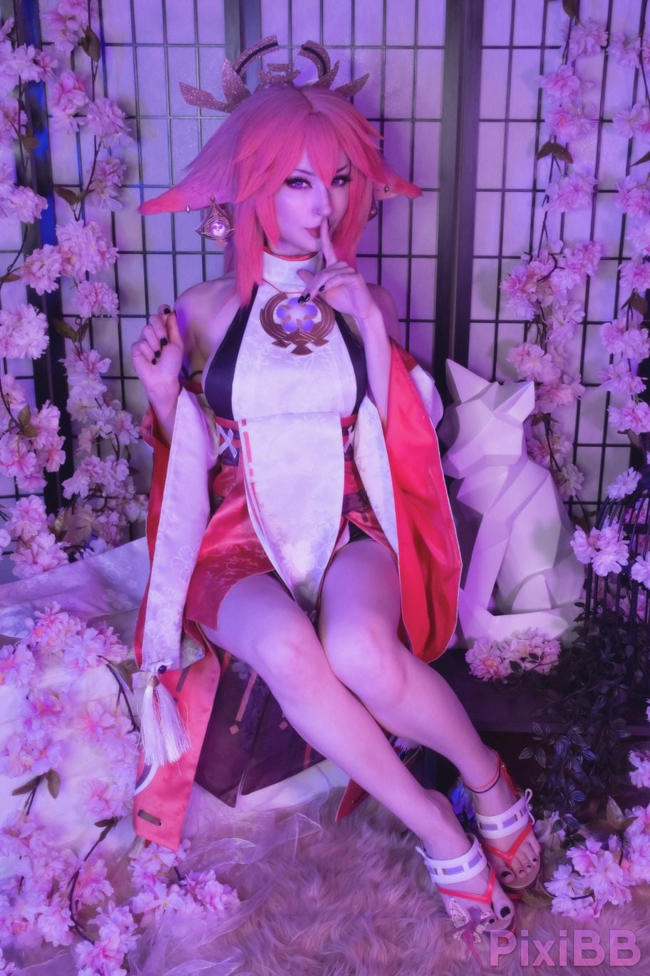 ShiroKitsune Yae Miko PixiBB.COM 48