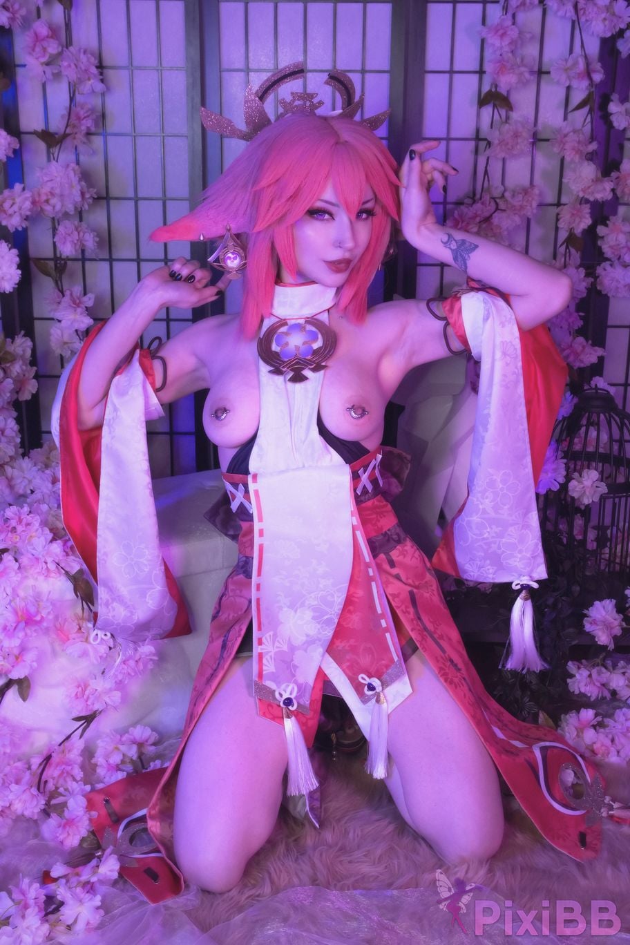 ShiroKitsune Yae Miko PixiBB.COM 9
