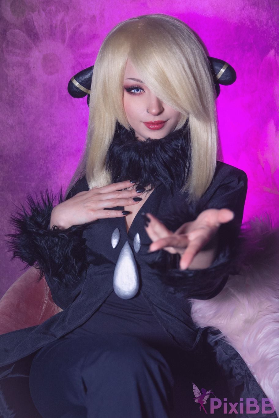 ShiroKitsune Cynthia (Pokemon) PixiBB.COM 1