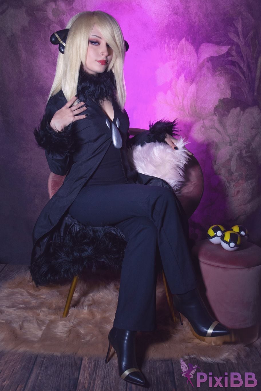 ShiroKitsune Cynthia (Pokemon) PixiBB.COM