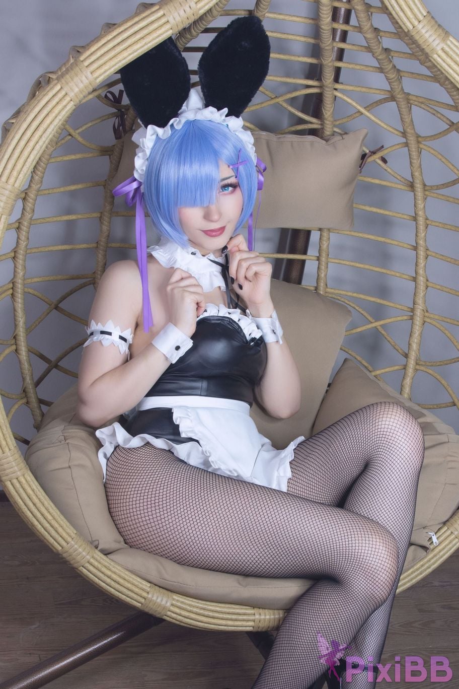 ShiroKitsune Rem Bunny Suit PixiBB.COM 11