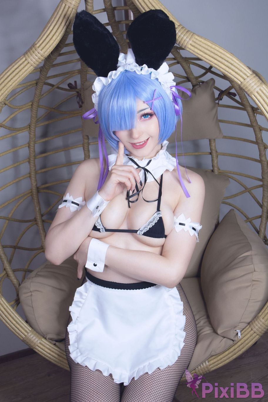 ShiroKitsune Rem Bunny Suit PixiBB.COM 12