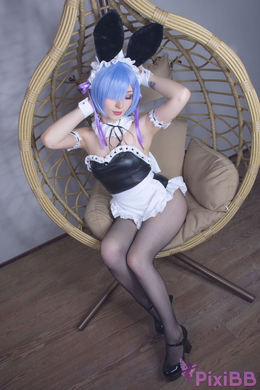 ShiroKitsune Rem Bunny Suit PixiBB.COM 2